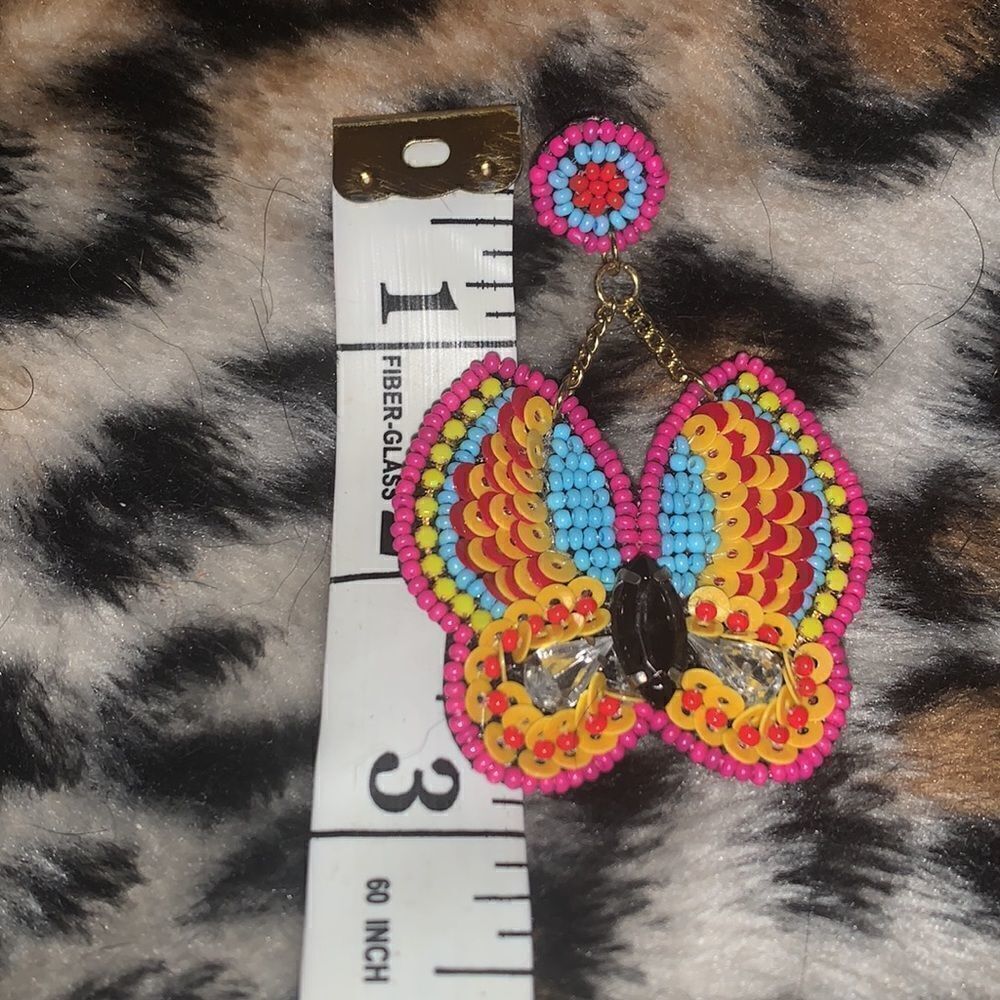 Butterfly Earrings - Picture 7 of 7
